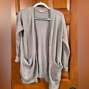 Grey cardigan
